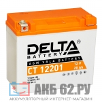 Delta CT 12201 (20Ah) AGM YTX20L-BS, YTX20HL-BS