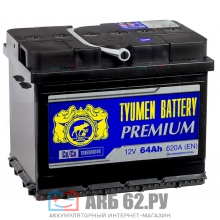  Tyumen Battery PREMIUM 64Ah