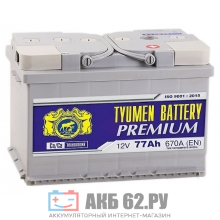 ��� Tyumen Battery PREMIUM 77Ah