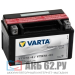 VARTA 6Ah AGM POWERSPORTS YTX7A-BS