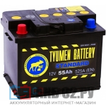 Tyumen Battery 55 (525A) пп Standard